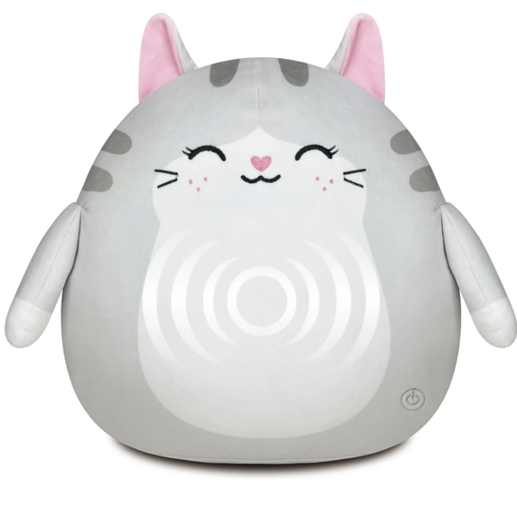Health Touch Squishy Massager Grey Cat - Picture 1 of 4